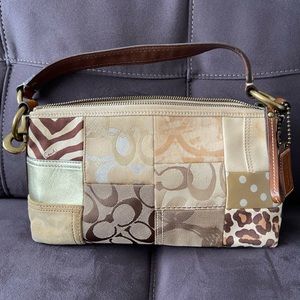 COACH Patch Logo Shoulder Bag